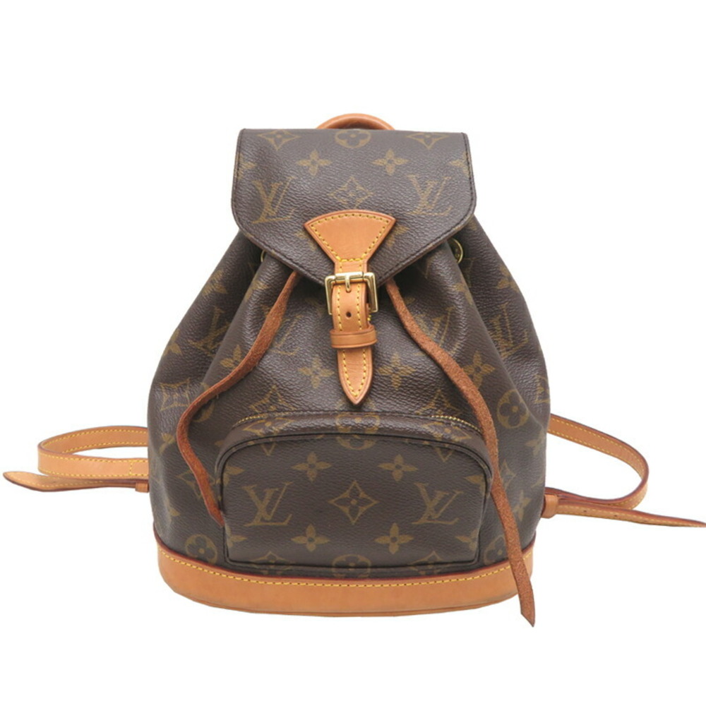 LOUIS VUITTON Authentic Brown Monogram Backpack